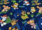 Preview: Paw Patrol Jersey Kinderstoff blau von Swafing